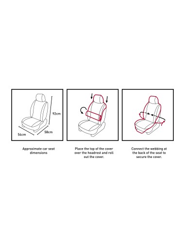 Car Seat Roll Cover