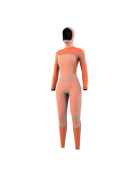 Gem Hooded Fullsuit 6/4/3mm DFzip Women Gem Hooded Fullsuit 6/4/3mm DFzip Women