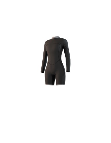 Brand Longarm Shorty 3/2mm Bzip Flatlock Women