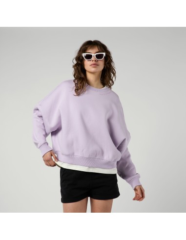 Dropped Shoulder Crew Sweat Women