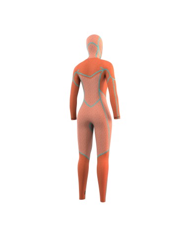 Gem Hooded Fullsuit 6/4/3mm DFzip Women