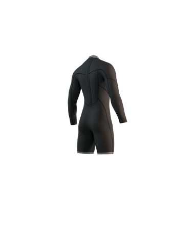 Brand Longarm Shorty 3/2mm Bzip Flatlock
