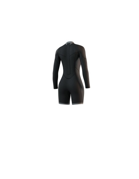 Brand Longarm Shorty 3/2mm Bzip Flatlock Women Brand Longarm Shorty 3/2mm Bzip Flatlock Women