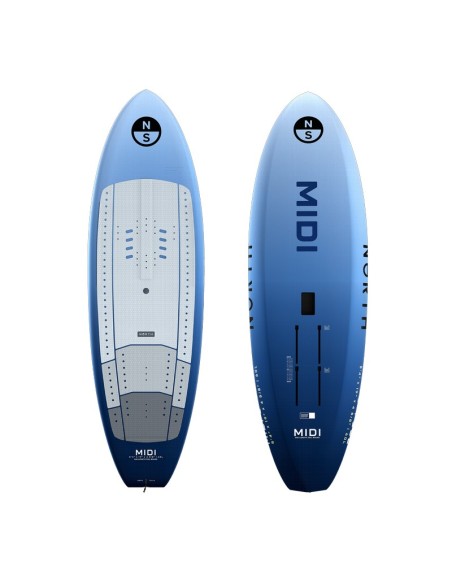NORTH - Midi Foil Board - Mid Length Foilboard - 5ft 0in Tidal Blue - 85013.250160 - 8715738888401