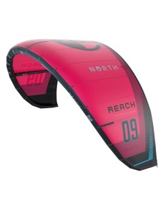 NORTH - Reach Kite 2025 - Performance Freeride - 17m Rubine Red - 85000.250004 - 8715738886353