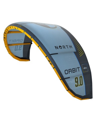 NORTH - Orbit Ultra Kite - High Performance Big Air - 10m Grey - 85000.250011 - 8715738864238