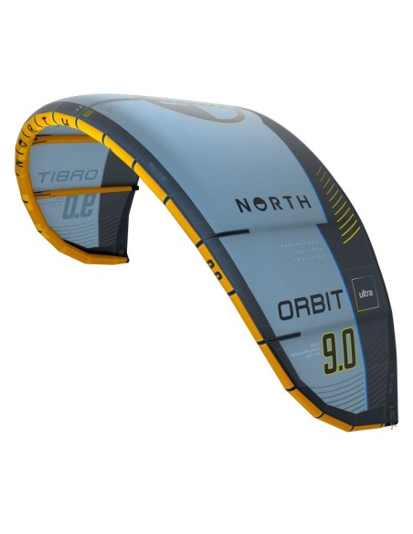 NORTH - Orbit Ultra Kite - High Performance Big Air - 10m Grey - 85000.250011 - 8715738864238