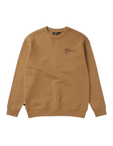 MYSTIC - Trademark Crew Sweat - Sweat - L Slate Brown - 35104.250109 - 8715738851306