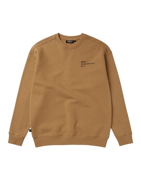 MYSTIC - Trademark Crew Sweat - Sweat - L Slate Brown - 35104.250109 - 8715738851306