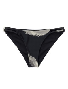 MYSTIC - Bodil Strappy Bikini Bottom - Strappy bikini bottom - 36 Black Allover - 35109.240223 - 8715738873131