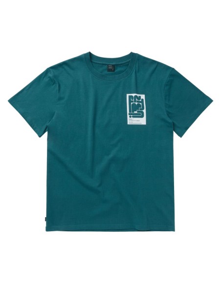 MYSTIC - Boundless Tee - Tee - L Teal - 35105.250220 - 8715738868618