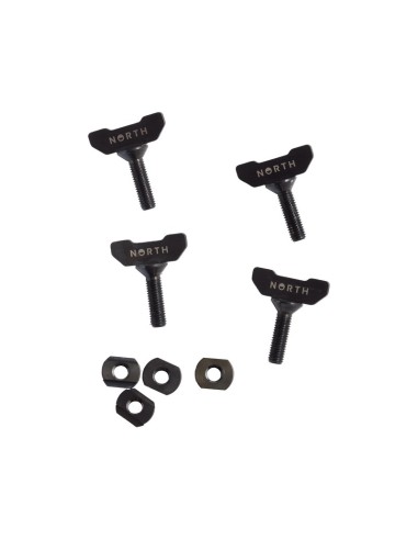 NORTH - Dropbox Thumb Screw Set - NORTH Dropbox Thumb Screw Set - O/S Black - 85009.240137 - 8715738849853 - O/S Black - 85009.
