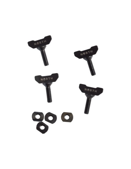 NORTH - Dropbox Thumb Screw Set - NORTH Dropbox Thumb Screw Set - O/S Black - 85009.240137 - 8715738849853 - O/S Black - 85009.