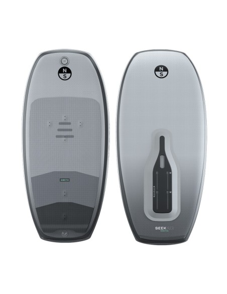 NORTH - Seek Air Foil Board - NORTH Seek Air Foil Board - 4ft 10in Titanium - 85013.240015 - 8715738823068 - 4ft 10in Titanium 