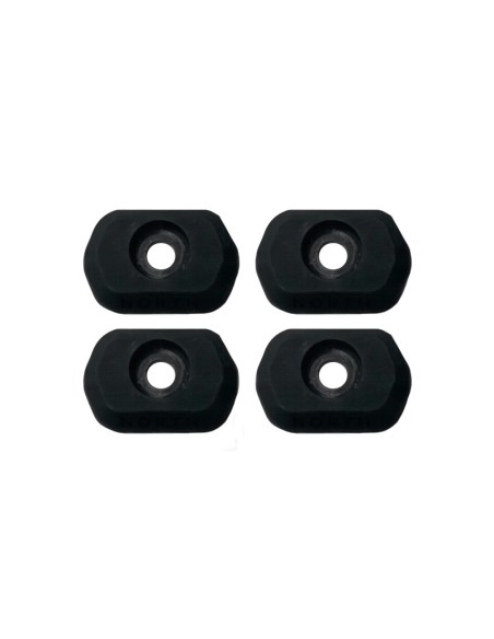 NORTH - Free-Lo Strap Washers - set of 4 - NORTH Free-Lo Strap Washers - set of 4 - O/S Black - 85008.230121 - 8715738814219 - 