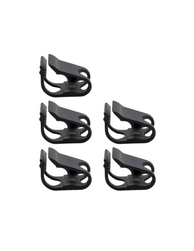 NORTH - Hyperflow Pinch Clamp set of 5 - NORTH Hyperflow Pinch Clamp set of 5 - O/S Black - 85006.240054 - 8715738824218 - O/S 