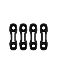 NORTH - Twintip Fin Washers set of 4 - NORTH Twintip Fin Washers set of 4 - O/S Black - 85008.240113 - 8715738824256 - O/S Blac