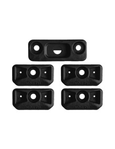 NORTH - Free Surf Strap Washers set of 5 - NORTH Free Surf Strap Washers set of 5 - O/S Black - 85008.240114 - 8715738824270 - 