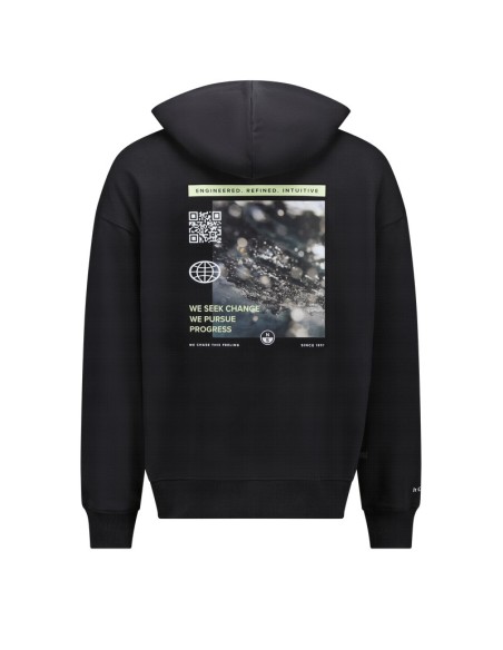 NORTH - Progress Hood Sweat - NORTH Progress Hood Sweat - L Black - 85104.250010 - 8715738861893 - L Black - 85104.250010 - 871