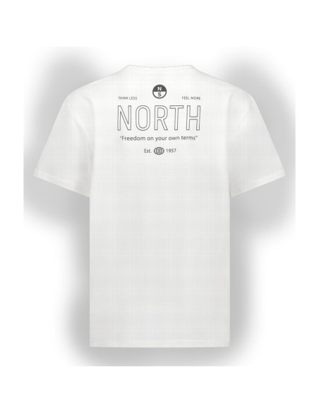 NORTH - Freedom Tee - NORTH Freedom Tee - L White - 85105.250025 - 8715738862043 - L White - 85105.250025 - 8715738862043