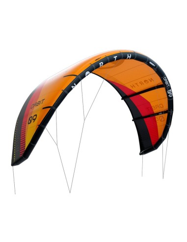 NORTH - Orbit Kite - NORTH Orbit Kite - 7m Orange - 85000.260000 - 8715738896703 - 7m Orange - 85000.260000 - 8715738896703