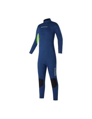 MYSTIC - Star Fullsuit 3/2mm Bzip Flatlock Junior - Fullsuit / Back-zip - L Night Blue - 35000.220041 - 8715738737419