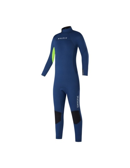 MYSTIC - Star Fullsuit 3/2mm Bzip Flatlock Junior - Fullsuit / Back-zip - L Night Blue - 35000.220041 - 8715738737419