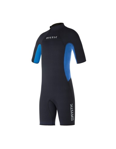 MYSTIC - Star Shorty 3/2mm Bzip Flatlock Kids - Shorty / Back-zip - L Black - 35000.220045 - 8715738737617