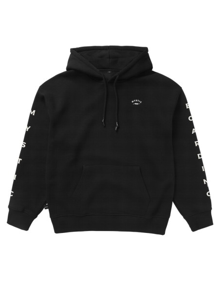 MYSTIC - Bolt Hood Sweat - Sweat - XL Black - 35104.230109 - 8715738786370