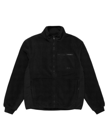 MYSTIC - DTS Fleece Zip Thru Sweat - Dark Tech Series - L Black - 35104.240020 - 8715738816862