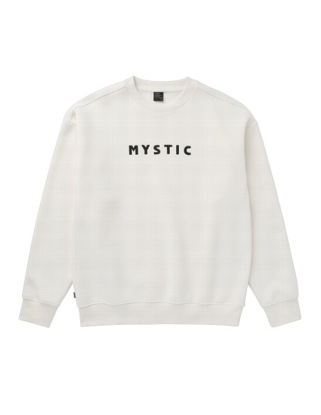 MYSTIC - Brand Crew Sweat - Sweat - XL Off White - 35104.250135 - 8715738868229