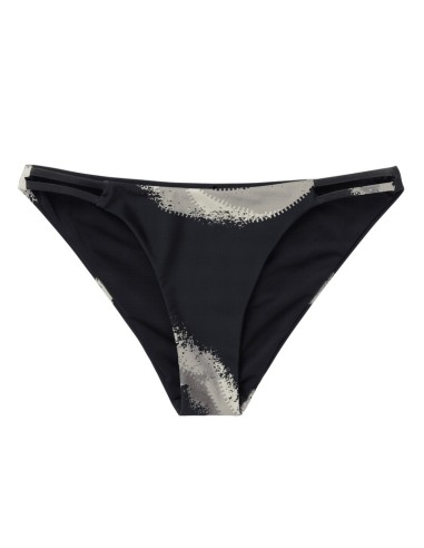 MYSTIC - Bodil Strappy Bikini Bottom - Strappy bikini bottom - 34 Black Allover - 35109.240223 - 8715738873124