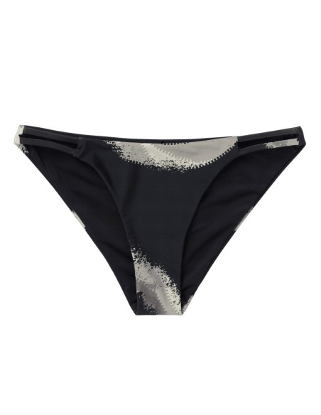 MYSTIC - Bodil Strappy Bikini Bottom - Strappy bikini bottom - 34 Black Allover - 35109.240223 - 8715738873124