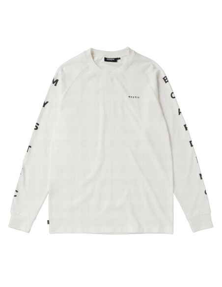 MYSTIC - Bolt L/S Tee - Longsleeve tee - L Off White - 35105.240151 - 8715738846821