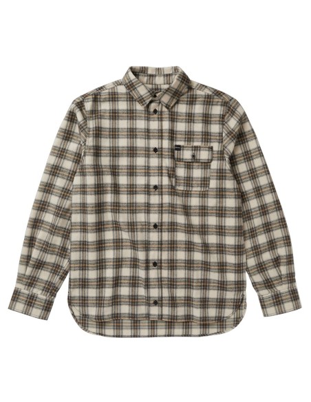 MYSTIC - Check Shirt - Shirt - L Off White - 35105.250210 - 8715738852235