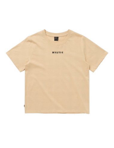 MYSTIC - Brand Seasonal Tee Women - Tee - L Warm Sand - 35125.250530 - 8715738874404