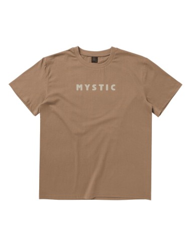 MYSTIC - Brand Tee - Tee - S Slate Brown - 35105.250805 - 8715738884403