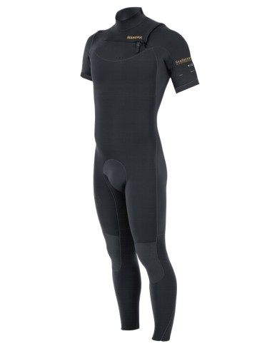 MANERA - MEN SEAFARER HYBRID - FZ 2,2mm (short sleeves - long legs) XXL Anthracite - 22221-0306  - 3664984041922