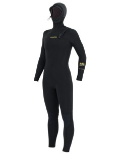 MANERA - MAGMA Women Hooded - FZ 6,4mm L Black - 22241-1000  - 3664984064440