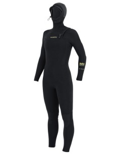 MANERA - MAGMA Women Hooded - FZ 5,4,3mm L Black - 22241-1001  - 3664984076412 2