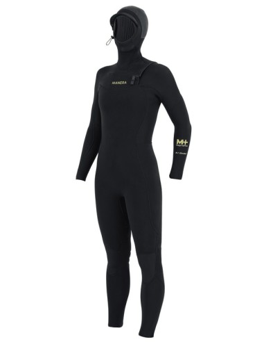 MANERA - MAGMA Women Hooded - FZ 5,4,3mm XL Black - 22241-1001  - 3664984076405