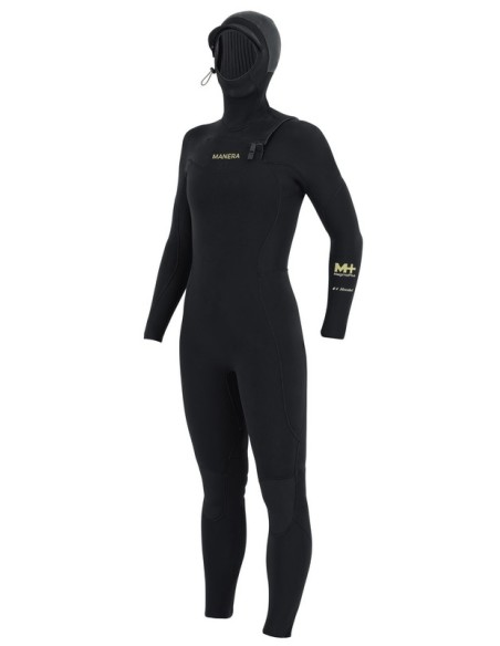 MANERA - MAGMA Women Hooded - FZ 5,4,3mm XL Black - 22241-1001  - 3664984076405