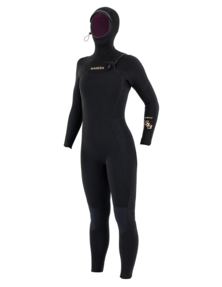 MANERA - SEAFARER Women Hooded - FZ 5,4,3mm XL Black - 22251-3001  - 3664984075057