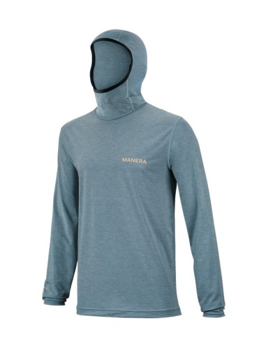 MANERA - WETSHIRT Sunshell Hooded Ls XL Steel - 22255-1100  - 3664984080228