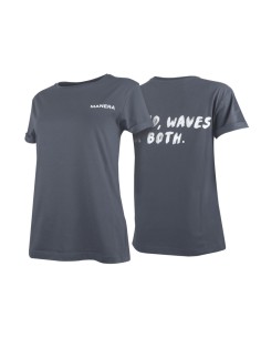 MANERA - WOMEN T-shirts L Wind waves both Anthracite - 22257-1000  - 3664984079086