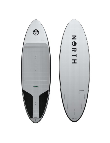 NORTH - Cross Surfboard - NORTH Cross Surfboard - 5ft 1in White - 85012.240004 - 8715738815483 - 5ft 1in White - 85012.240004 -