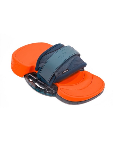 F-ONE - PLATINIUM 3 BINDINGS + HANDLE (SLATE/FLAME) L/XL  - 77223-8001  - 3664984044145