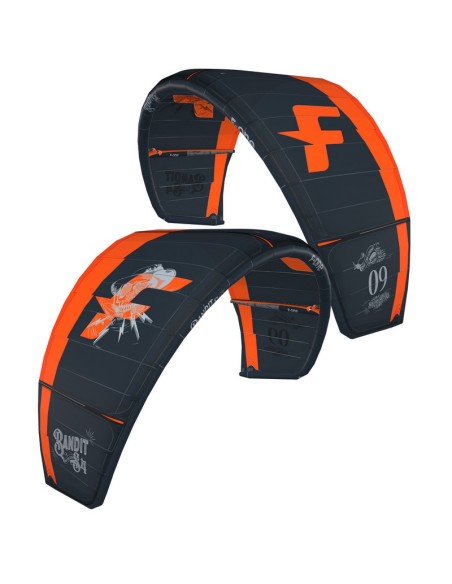 F-ONE - BANDIT S4 11m² C-Onyx/Flame - 77231-0102  - 3664984057480