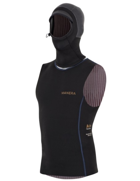 MANERA - MAGMA Baselayer Hooded 0,5mm XL Black - 22231-1301  - 3664984047160