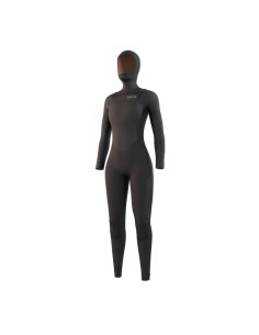 Gem Hooded Fullsuit 6/4/3mm DFzip Women